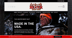 Desktop Screenshot of heaterbodysuit.com